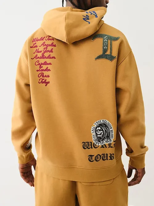 Alternative view of Custom Hoodie And Sweatpants Championship Patches Set