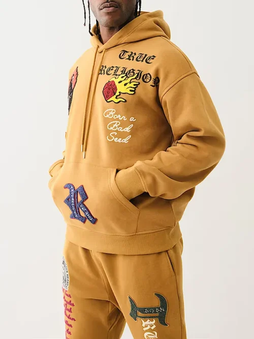Custom Hoodie And Sweatpants Championship Patches Set - Image 3