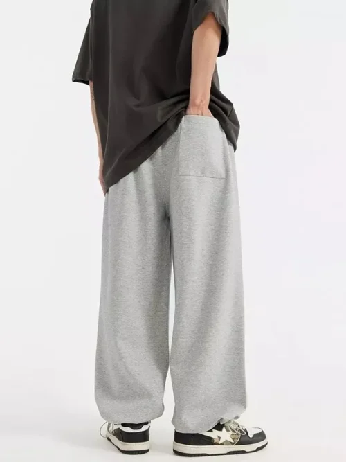Sweatpants Custom Creamy Beige Relaxed Fit - Image 5