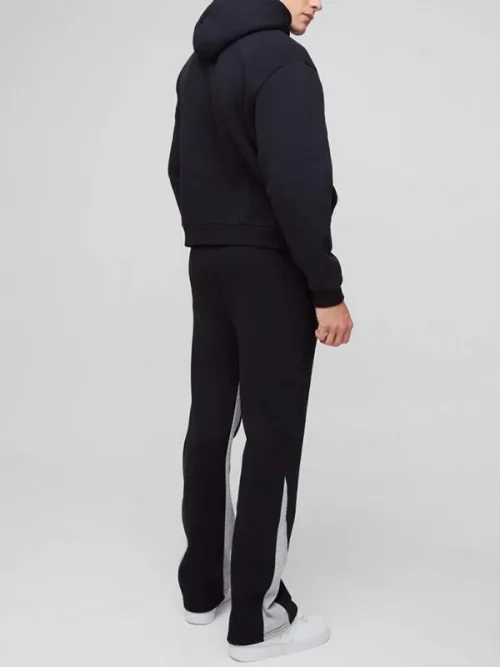 Alternative view of Custom Hoodie And Sweatpants Side Stripe Joggers