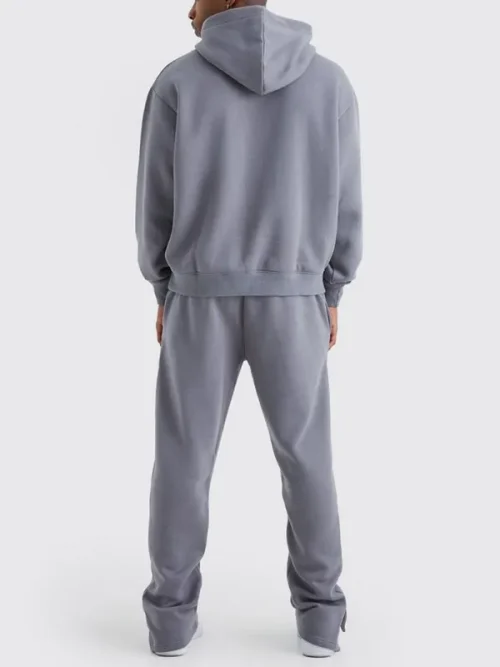 Alternative view of Custom Sweatpant Oversized Graffiti Spray Graphic Tracksuit