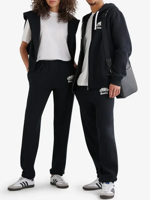 Custom Fit Sweatpants Dark Green Slim-Fitting Style - Image 6