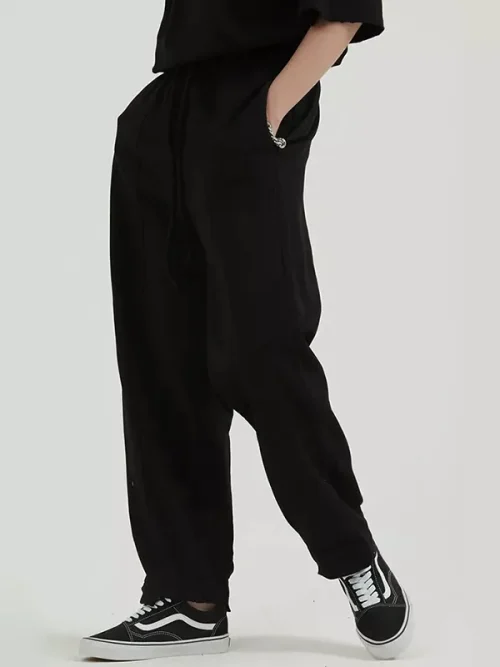 Best custom unisex French terry loose-fit sweatpants - Image 4