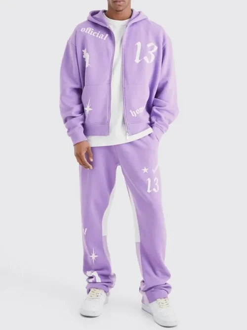 Factorie Sweatpants Oversized Boxy Hooded Tracksuit