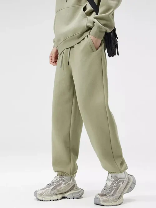 Custom youth tapered fit fleece sweatpants