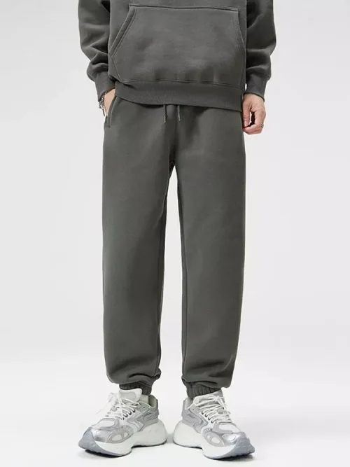 Custom youth tapered fit fleece sweatpants - Image 3