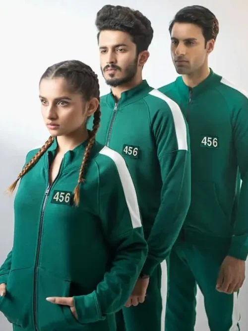 Alternative view of Squid Game custom number tracksuit number 456 edition