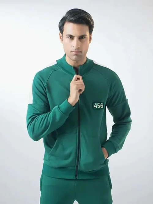 Squid Game custom number tracksuit number 456 edition