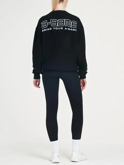 Custom crewneck batwing sleeves sweatshirts Logo graphic - Image 5