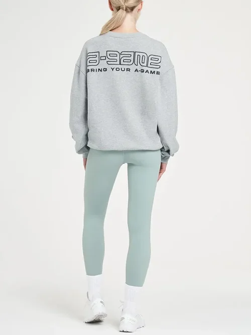 Custom crewneck batwing sleeves sweatshirts Logo graphic - Image 3