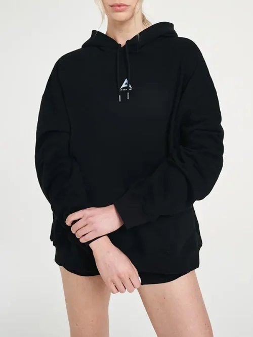 Custom Light blue 460g heavy cotton hooded sweatshirts - Image 4
