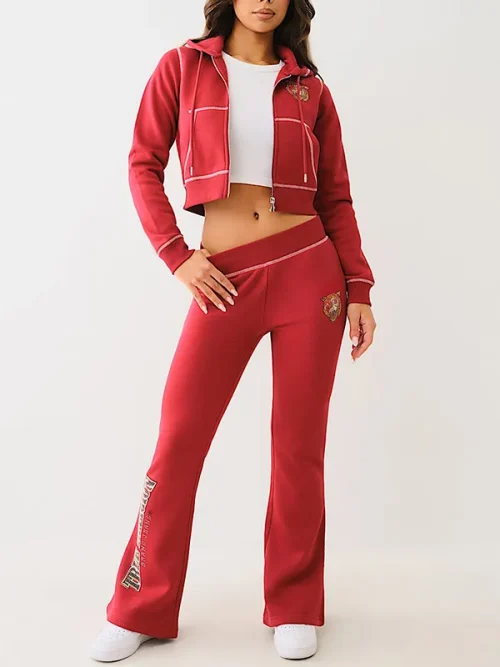 Custom zip up sweatshirts rhinestone tiger hoodie - Image 5