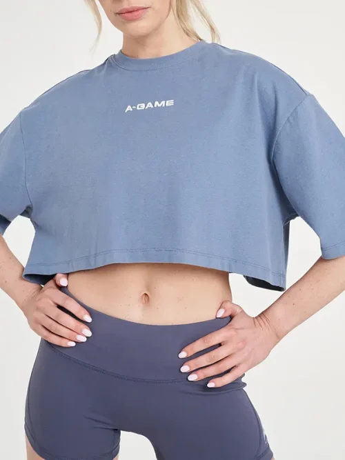 Alternative view of Customize sports cropped navel baring T-shirt