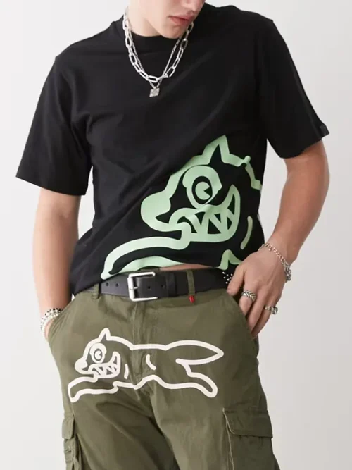 Custom dog head themed printed T shirt - Image 4