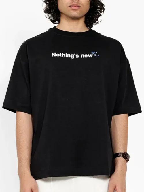 Custom high street fashion brand double sided image printing t shirt