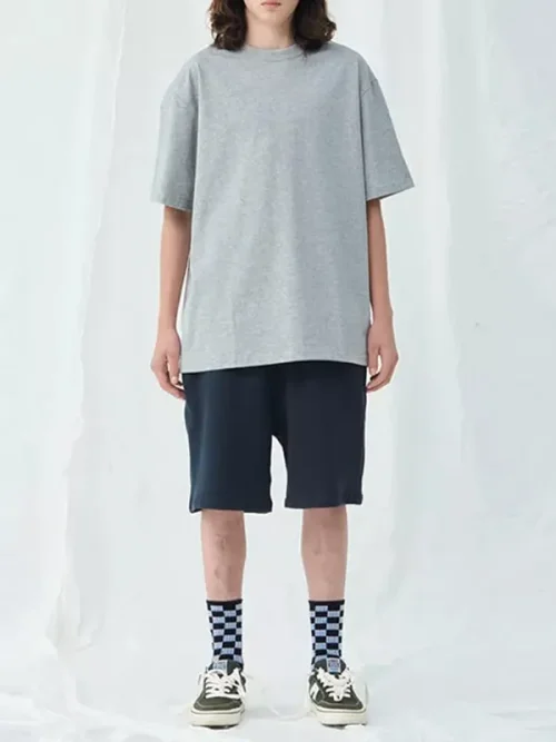 Custom gender-neutral basic style t shirt maker - Image 4