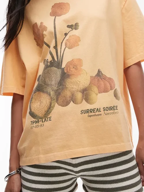 Alternative view of Custom art print printing on loose t shirts