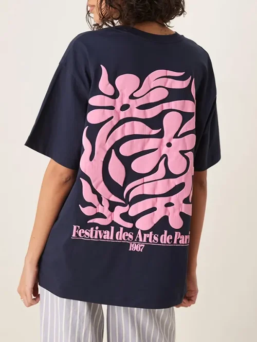 Custom t shirt designs pink art print - Image 3