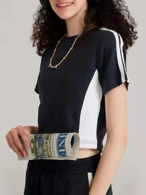 Custom short navel-baring tee shirt designs - Image 3