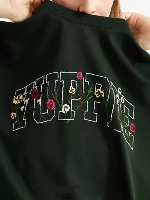 Custom loose embroidered tee shirts design your own logo - Image 4