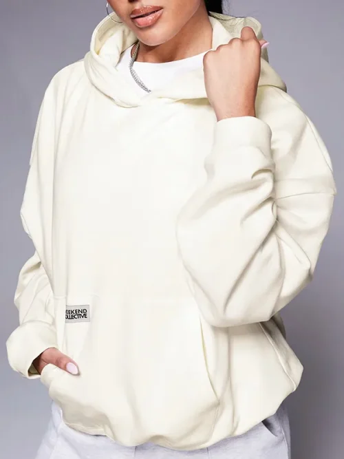Best custom off-white lazy style dropped shoulder loose hoodies
